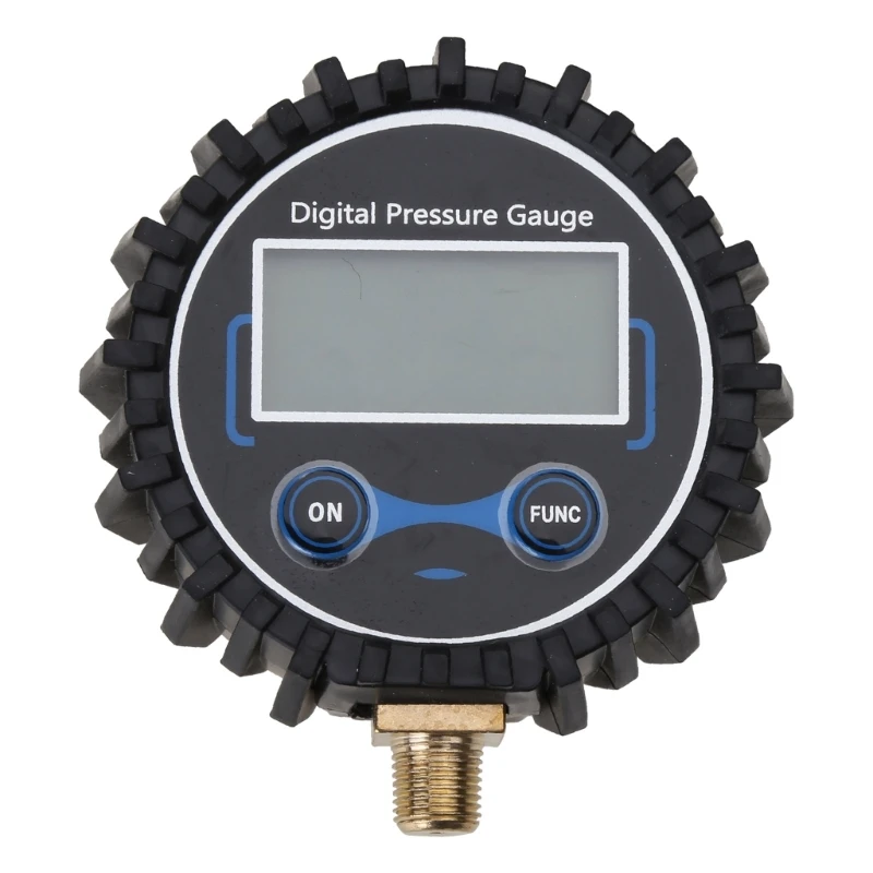 1/8 NPT Car PSI Meter Tyre Pressure Tester 0-200PSI for Tires Compactof for Cars/Trucks/Motorcycles/Bikes Easy to Use