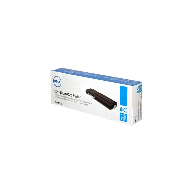 Dell C2660DN/C2665DNF Cyan Original Toner cartridge-593-BBBT/488NH/TW3NN 593-BBBT tintasycartuchos.com