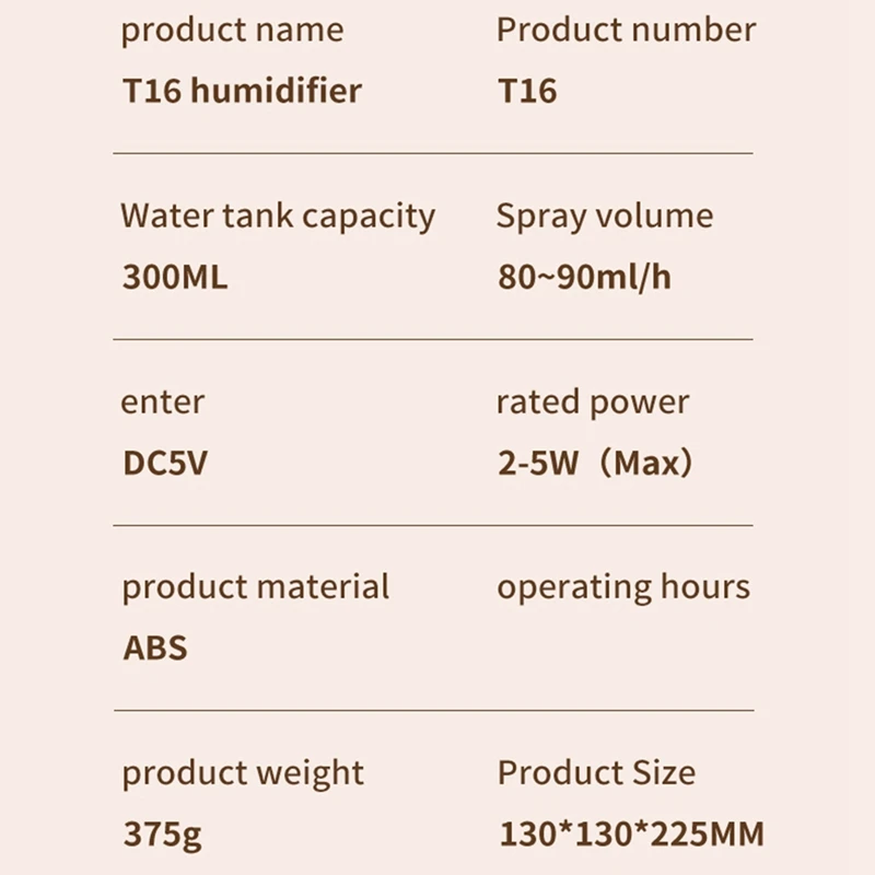 Umidificador de ar com lâmpada LED, bico duplo, nevoeiro grande, quarto, escritório, desktop