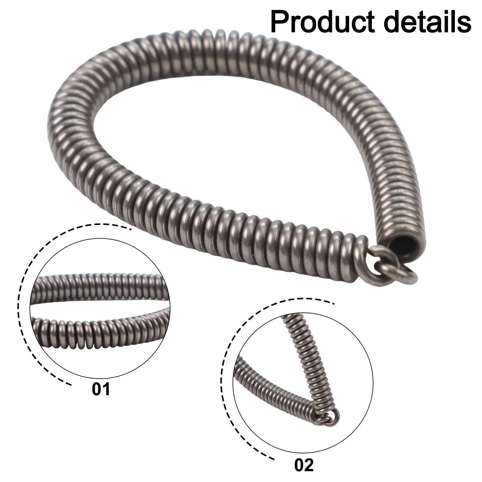 Replacement Spring Chain Saw Spring Easy To Install Chainsaw Clutch System Upgrade Chainsaw Black For Models CS2234, 2137