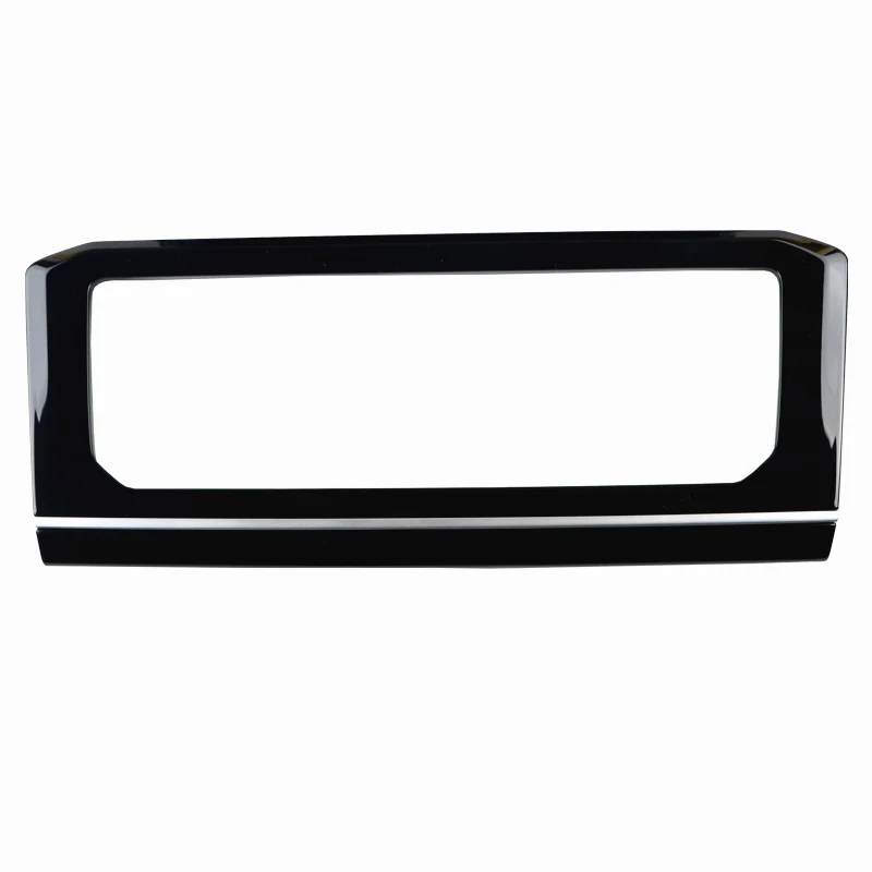 Panel de Control de aire acondicionado automático para vw Tiguan L, embellecedor para Tiguan MK2, marco de pintura de piano negro