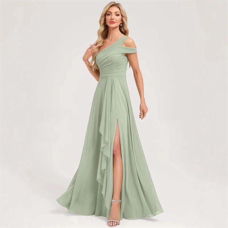 a-line-slit-chiffon-elegant-pleat-one-shoulder-bridesmaid-dresses-wedding-party-formal-evening-prom-floor-length-corset-back
