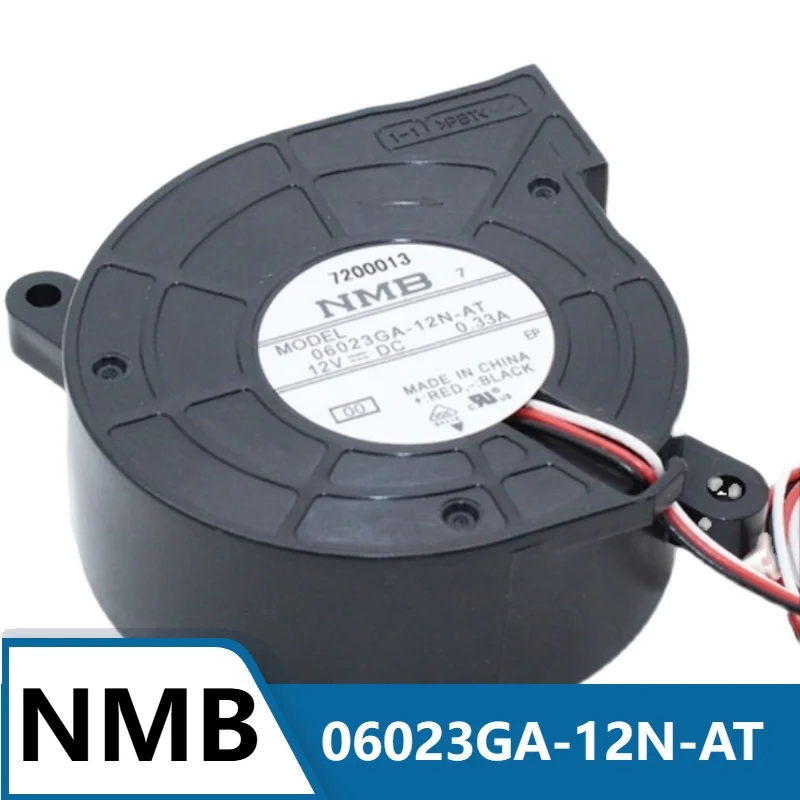

Original 06023GA-12N-AT NMB 6023 12V 0.33A 6CM Projector Turbine Small Blower