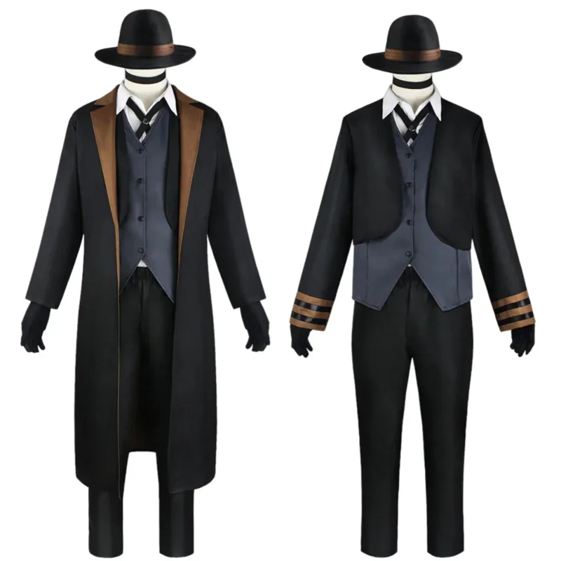 Bungo Stray Dogs Cosplay Nakahara Chuuya Chuya Halloween Costume Anime Clothes Disfraz Adulto