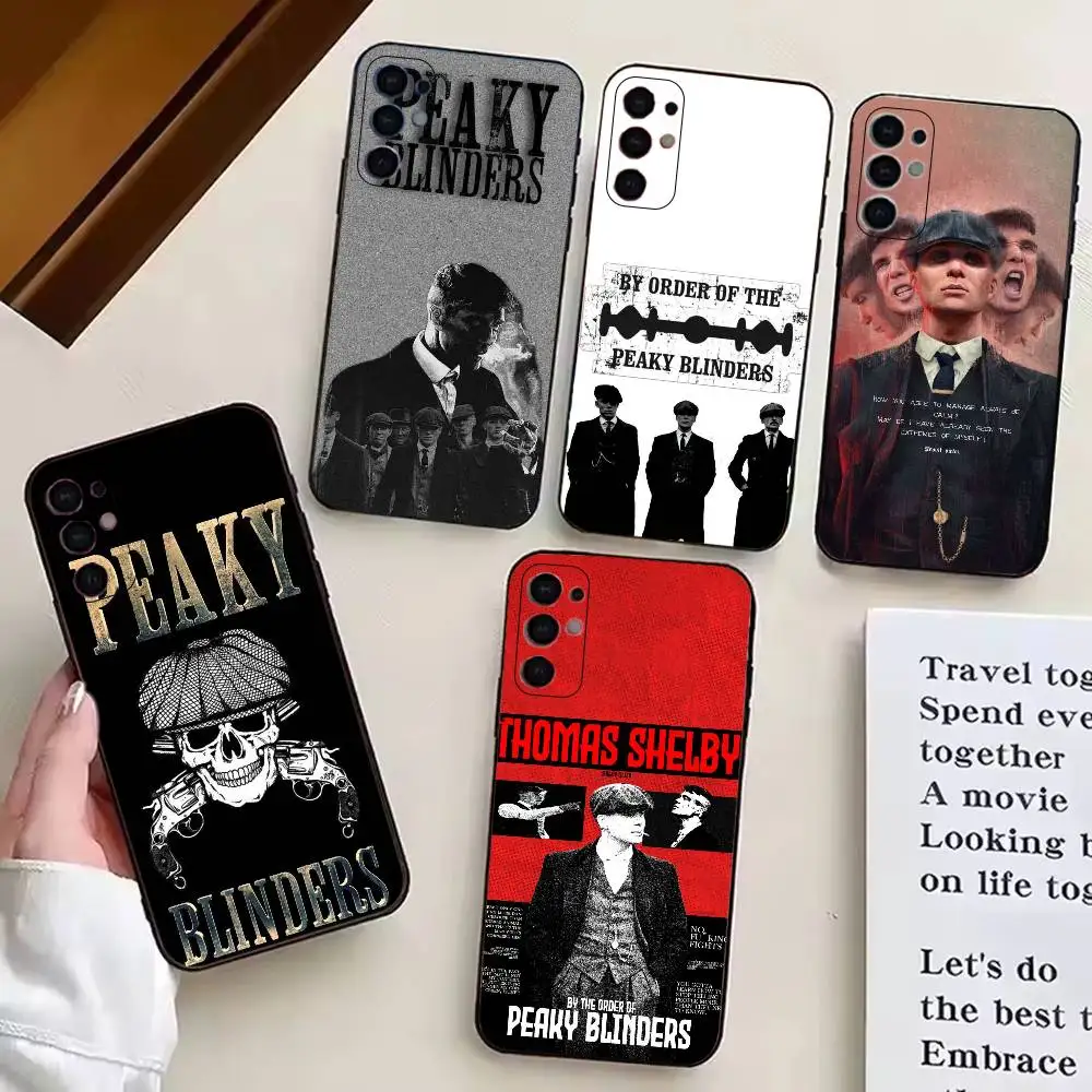 Classic Film Peaky B-Blinders Phone Case For Samsung S25,S24,S21,S22,S23,S30,Ultra,S20,Plus,Fe,Soft Silicone Black Cover