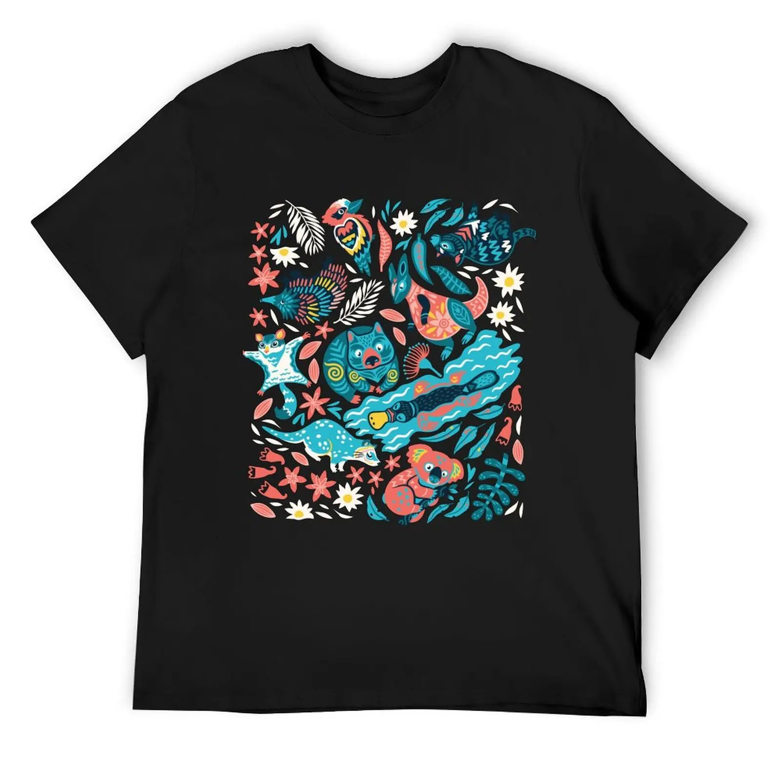 

Animals Of Australia T-Shirt football t shirt essential t shirt sublime Luxury man mens plain t shirts