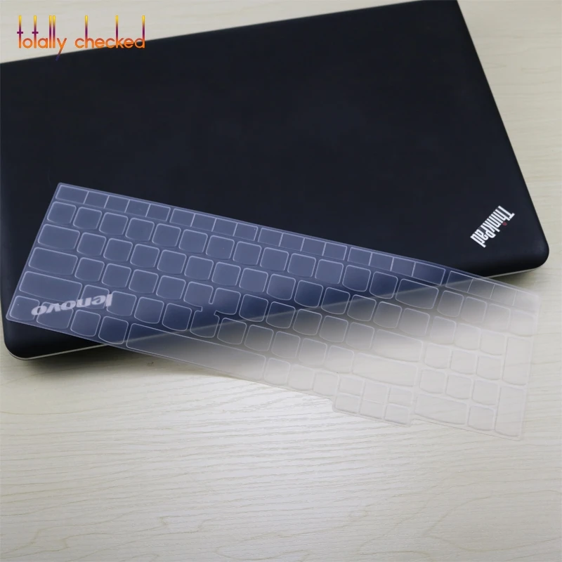 For Lenovo Thinkpad T580 P52S E15 E590 E595 E580 L580 15.6 inch Laptop Silicone Keyboard Cover Skin  Protector 15'' 2018