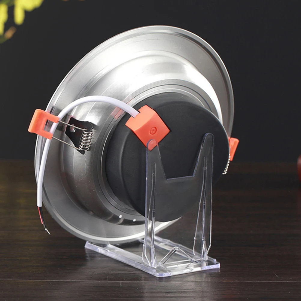 

12 Pcs St Ceramic Holder Small Easel Display Rack Transparent Plastic Picture Frame Small Easel St Home Decor