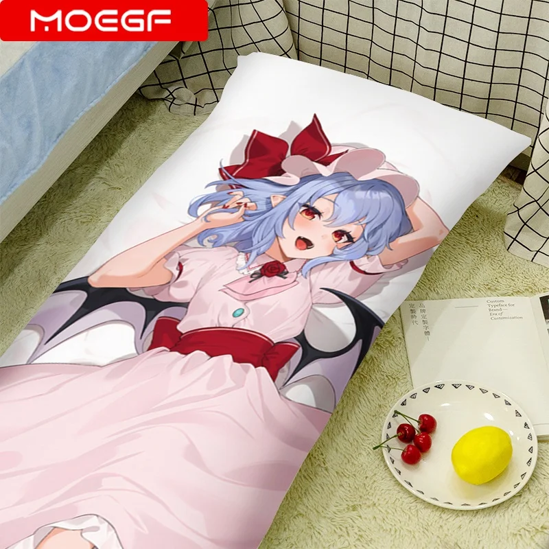 

Touhou Project Remilia Scarlet, обнимающая наволочка для косплея, длинная наволочка Dakimakura, костюм отаку, наволочка
