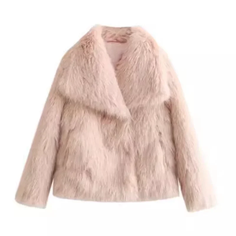 Toka fox fur coat women's autumn and winter 2024 new fur fur coat