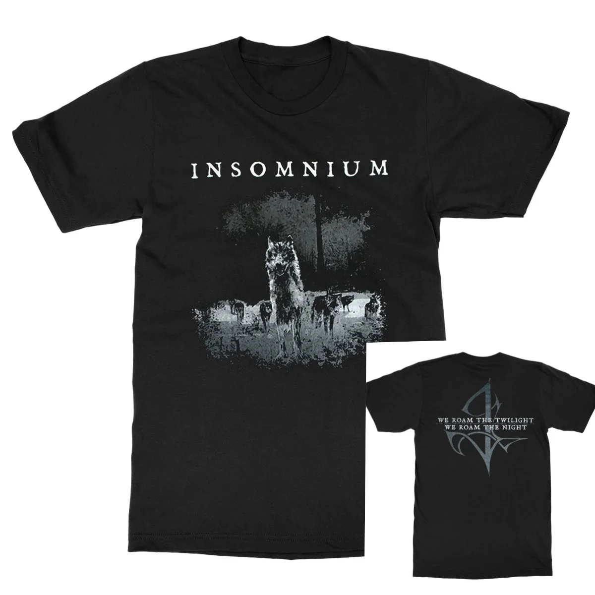 Insomnium Melodic Death Metal Album Bird Portrait Graphic Print T Shirt Classic Band Merch Unisex T Shirt