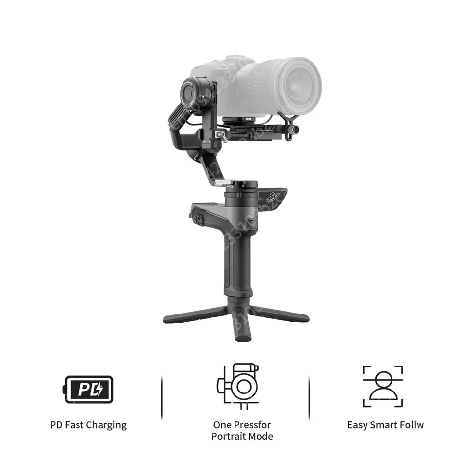 ZHIYUN WEEBILL 2 Pro 3軸カメラスタビライザー ハンドヘルドジンバル 画像伝送機能付き S/C/N DSLRカメラ対応