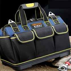 Multifuncional Ferramentas Eletricista Bag, Ferramenta de Trabalho Bag, impermeável, resistentes ao desgaste, Bolsa de armazenamento, 1680D Oxford Pano, Novo