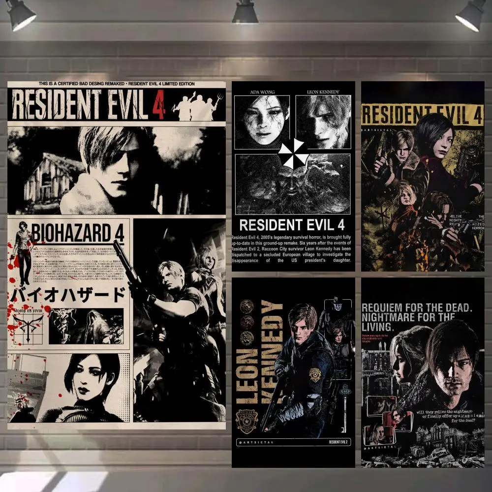 Game R-resident Evil Tapestry Indoor Outdoor Living Room Rug Patio All Weather Use Carpet Versatile Waterproof Home Decor