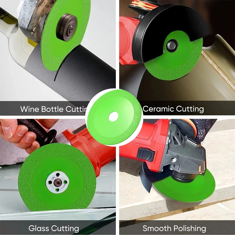 

Алмазный отрезной/шлифовальный диск 115/125 мм для стекла, мрамора, керамической плитки, нефрита, хрусталя – инструмент для резки и шлифовки для дома и DIY