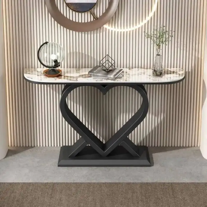 

Hallway Corner Table Unique Salon Design Luxury Metal Console Tables Modern Glamor Mesa Consola Living Room Furniture
