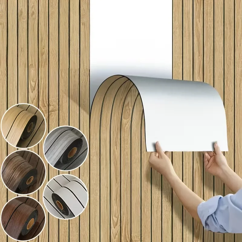 1 Roll 40cmx3meters Self-Adhesive Wall Panel Sxp Foam Stickers Peel and Stick 3D Wall Sticker Easy to DIY Suitable for Ceiling,