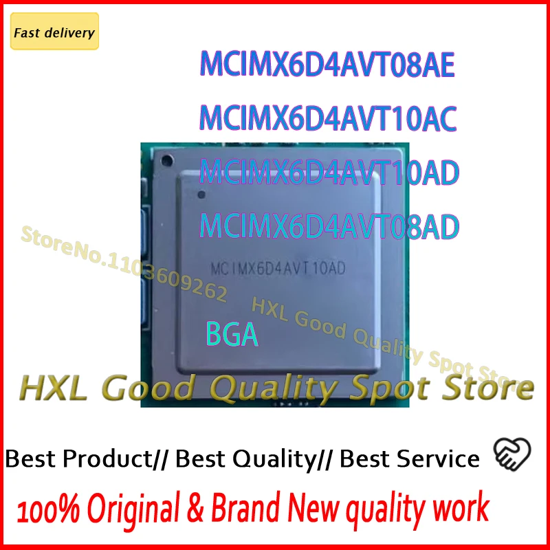 

1 шт. новый оригинальный встроенный микроконтроллер MCIMX6D4AVT08AD MCIMX6D4AVT08AE MCIMX6D4AVT10AC MCIMX6D4AVT10AD BGA624