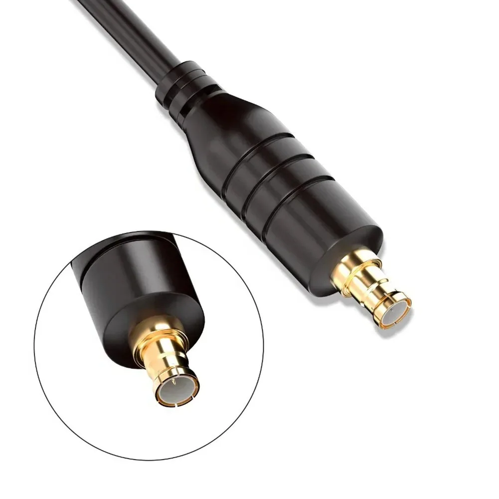 Probe Test Hook MCX Test Probe For Oscilloscope Debugging Plug-in MCX Connector Fully Shielded Soldered BNC Connector Black Red