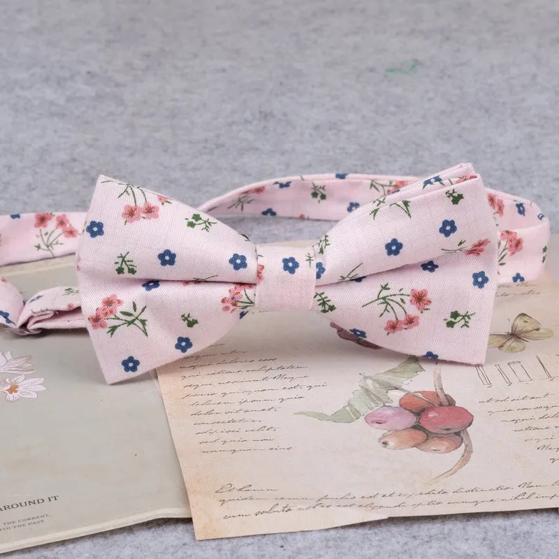 Marke Neue Männer Mode Retro Blume Drucken Bogen Krawatten Für Mann Casual Schule Jungen Katzen Muster Neck Tragen Bowtie Zubehör schmetterling – Detail 23