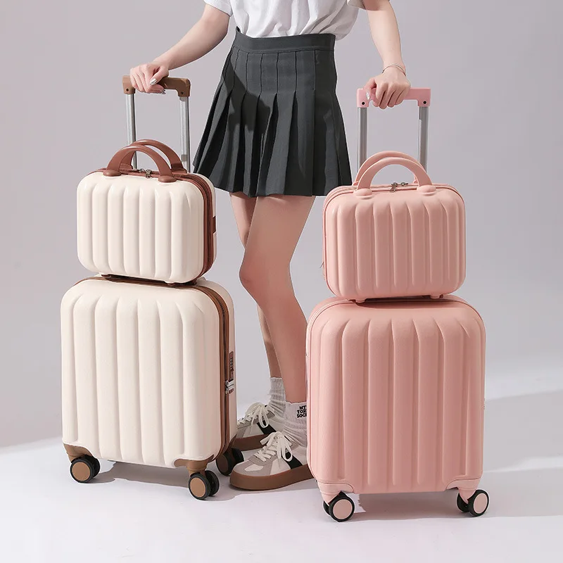 Small Boarding Bag 18 Inch Luggage Suitcase Set Mini Password Suitcase Travel case