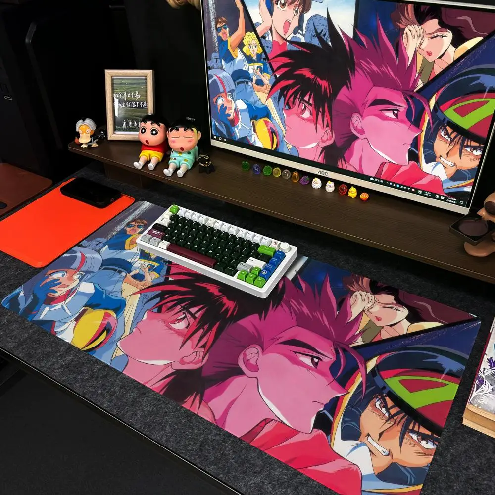 Future GPX Cyber F-Formula Mouse Pad Xxl Computer Large Size Non-slip Gamer Keyboard 90x40cm Art Design HD Deskmat