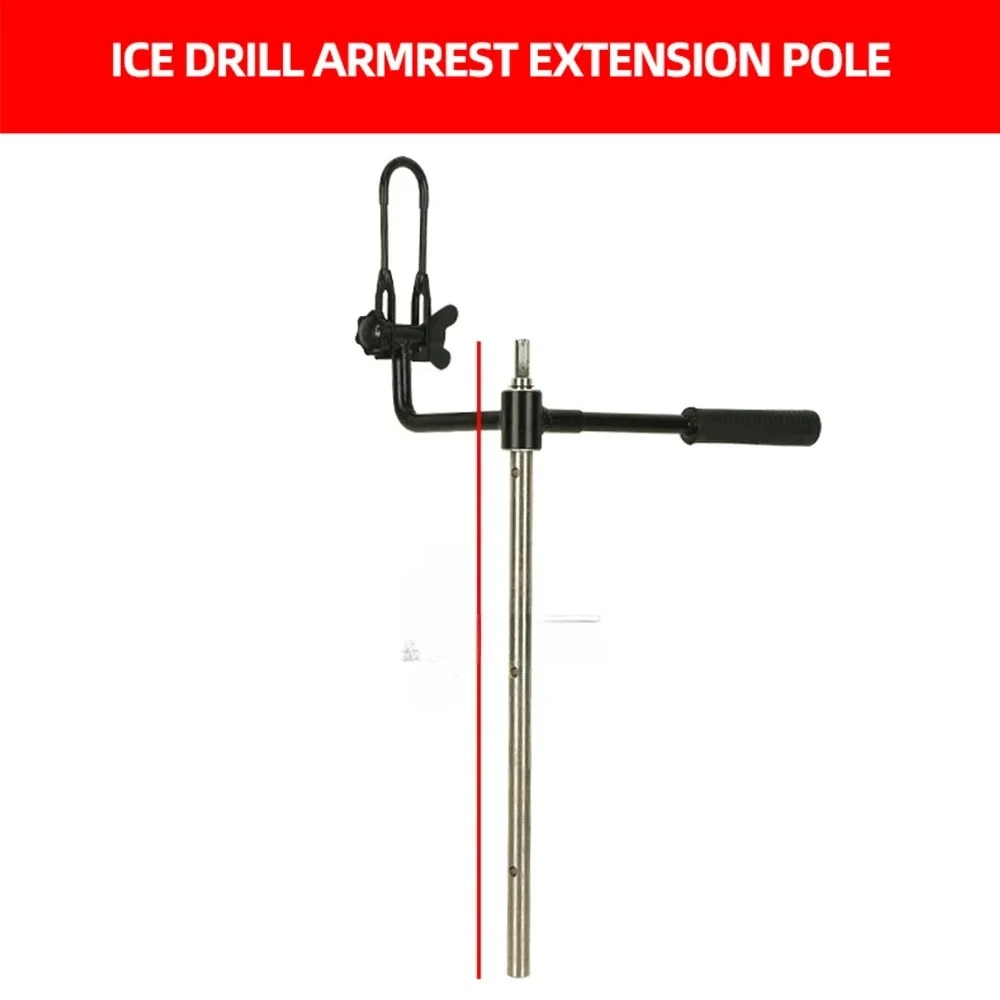 مثقاب الثلج بقطر 8 بوصة بطول 75 سنتيمتر مثقاب الصيد الكهربائي مع جهاز عائم مثقاب مثقاب الجليد
