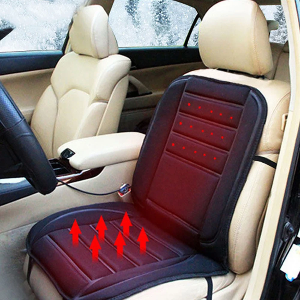 Car Seat Heater 12V Electric Heated Car Heating Cushion Winter Seat Warmer Cover Car Accessorie High 45W/Low 36W