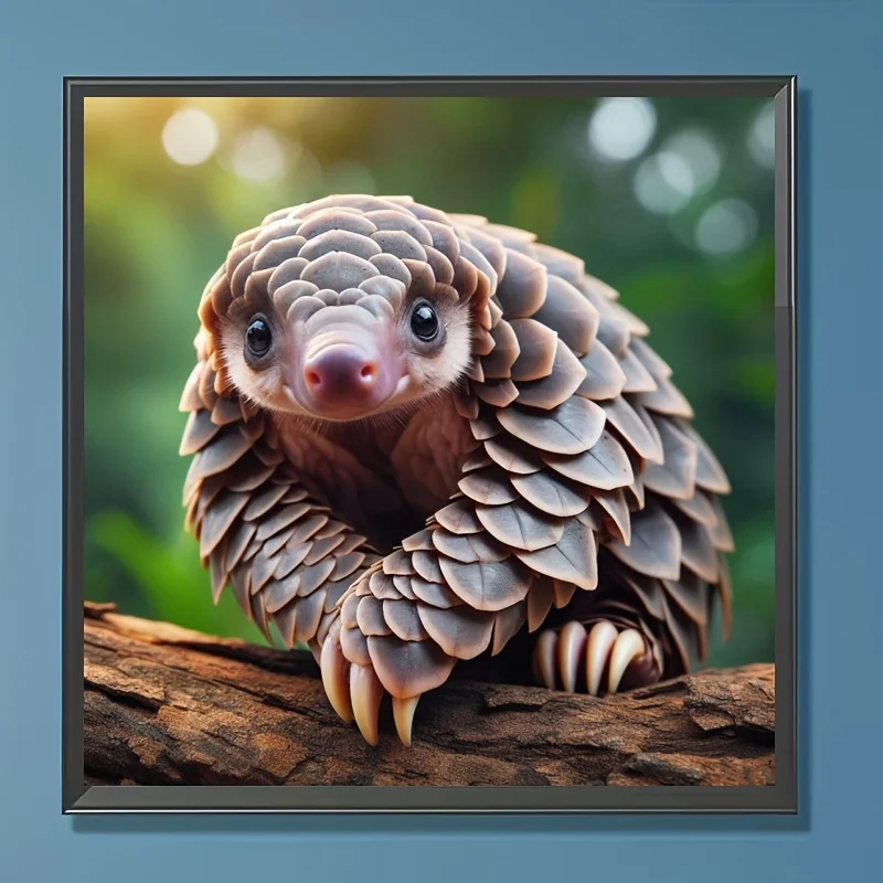 

500/1024PCS Paper Jigsaw Puzzles Cute Pangolin Puzzle suitable for beginners Gift Toys for Leisure and Entertainment