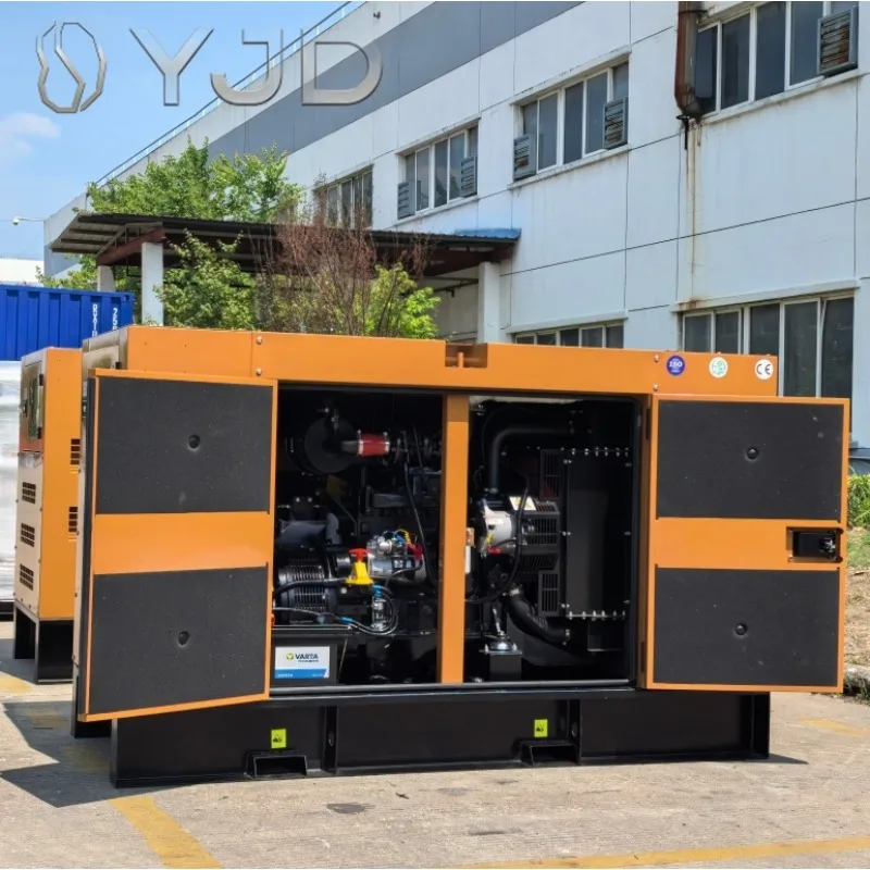 DYJD The diesel Generator Set with Cuins Engine 4B3.9-G2 25kw 30KVA 22kw 24kw 35kva with Silent Cover Electronic Governor
