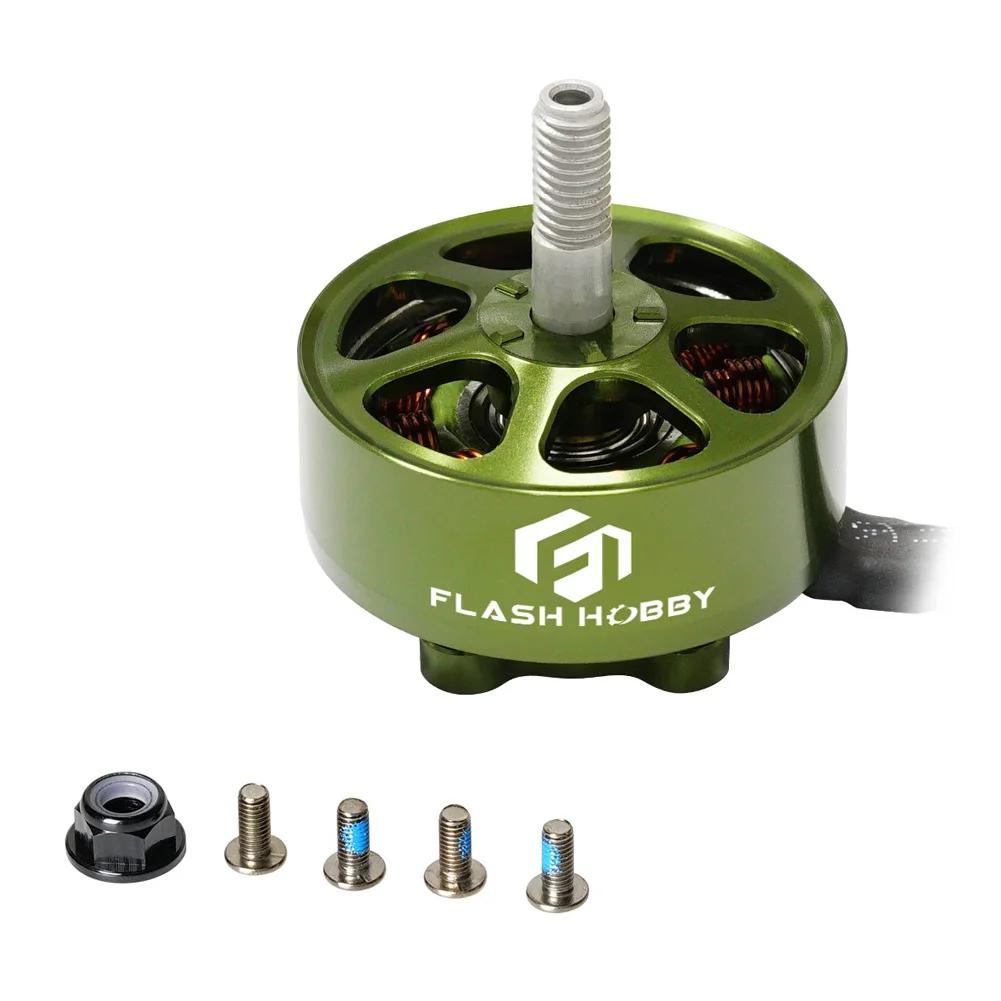 4 pz FLASHHOBBY Mars M2807 1300KV Motore Brushless 3-6S LiPo per FPV Freestyle 7 pollici Droni A Lungo Raggio Parti FAI DA TE