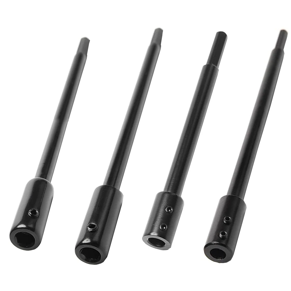 Varilla de conexión de extensión de taladro, mandril Hexagonal de 178/254mm/barras de extensión de mandril redondo, soporte, varilla de extensión, herramientas de taladro eléctrico, 1 ud.