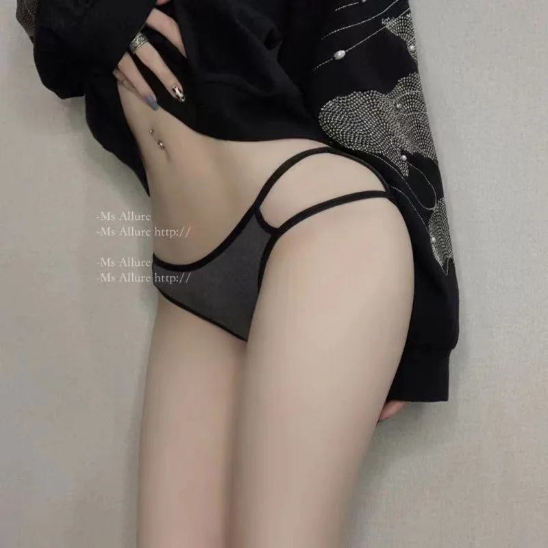

MsAW женские трусы с низкой талией, простое спортивное искушение, бесшовное нижнее белье из чистого хлопка, сексуальное нижнее белье в японском стиле