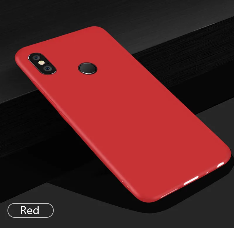 Capa tpu macia para xiaomi redmi note 6 pro, versão global, fina, fosca, silicone, capa traseira, xiaomi redmi note6 pro, capas de telefone