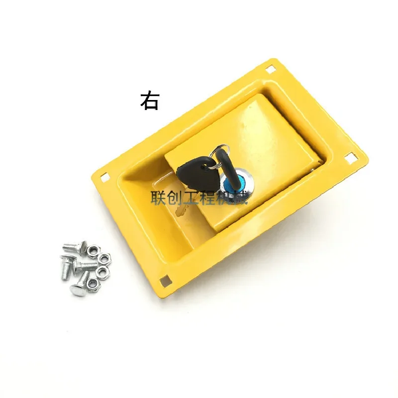 

For Vo-lvo ec EC210 EC240 EC290 EC360 EC480B Side door lock side door Hydraulic pump door side cover lock excavator Parts