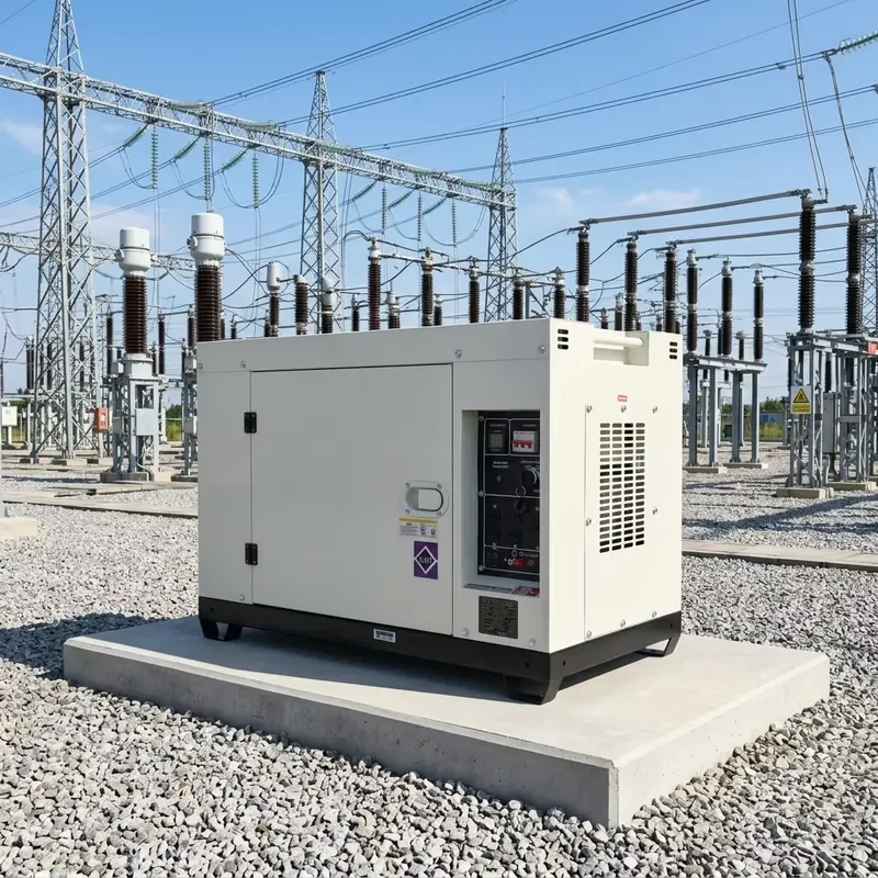Power Home Use Generator 1/3Phase Soundproof Design Generator 9kw 10kw 11kva 12kva Silent Generator Price for Sale