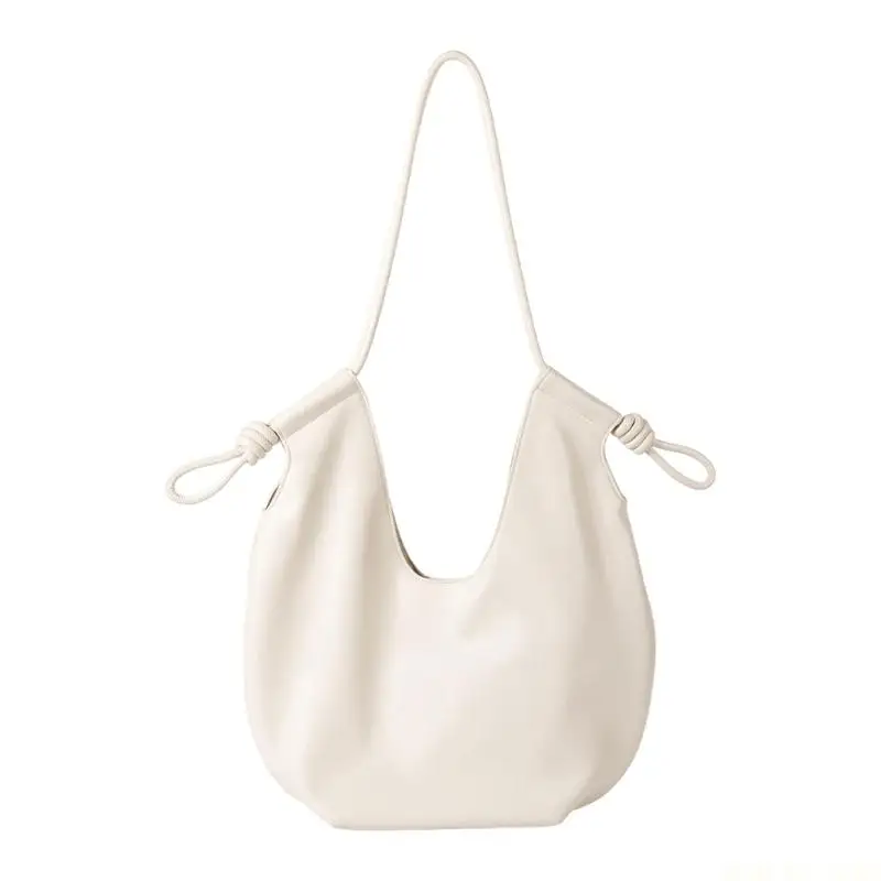 

X90D Korean Shoulder Bag for Woman Large Capacity Handbag Fashion Underarm Bag PU Leather Armpit Bag Shopping Bag