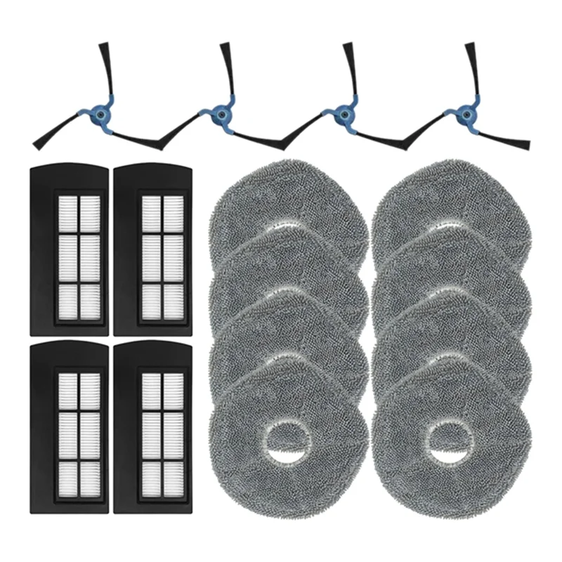 

Покупки для Eufy X9 Pro, запасные части, аксессуары, боковая щетка, фильтр Hepa, тканевые подушечки для швабры