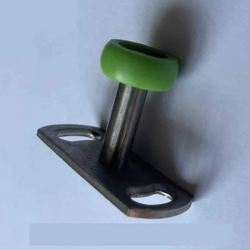 

18cm Diameter Stainless Steel Sliding Door Wheels Nylon Bearing Slide Limiter Smooth Silent Wood Door Undermount Slides