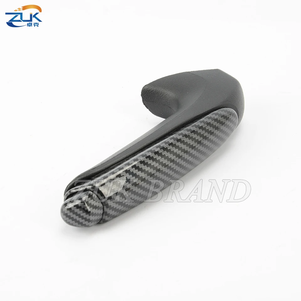 ZUK Carbon Fiber Handbrake Lever Parking Brake Knob Grip Handle For HONDA CIVIC 2006 2007 2008 2009 2010 2011 FA1 FD1 FD2 LHD