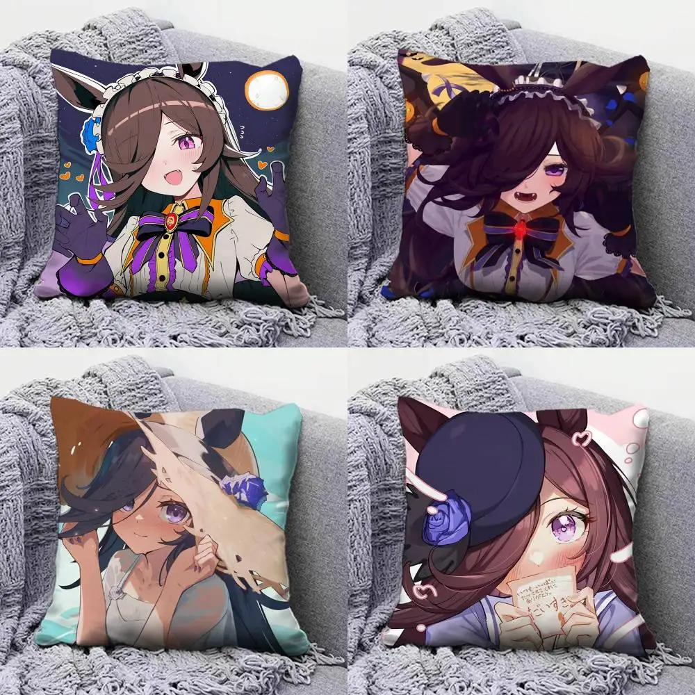 

Rice Shower Umamusume Pretty Derby Pillow Covers, Home Sofa Cushion Covers and Aecorative Custom