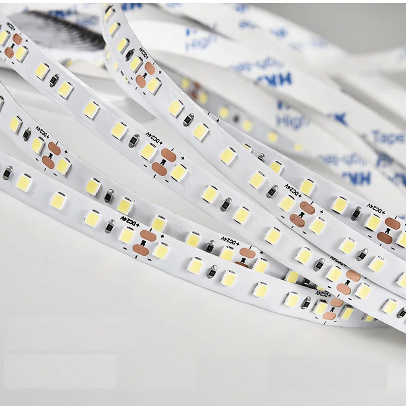 5m 10m 20m 24v Led Strip 120 leds/m 3000k Nature White 4000k 6000k Cabinet Lightbox Display Cabinet Ceiling Wall Shop Room Light