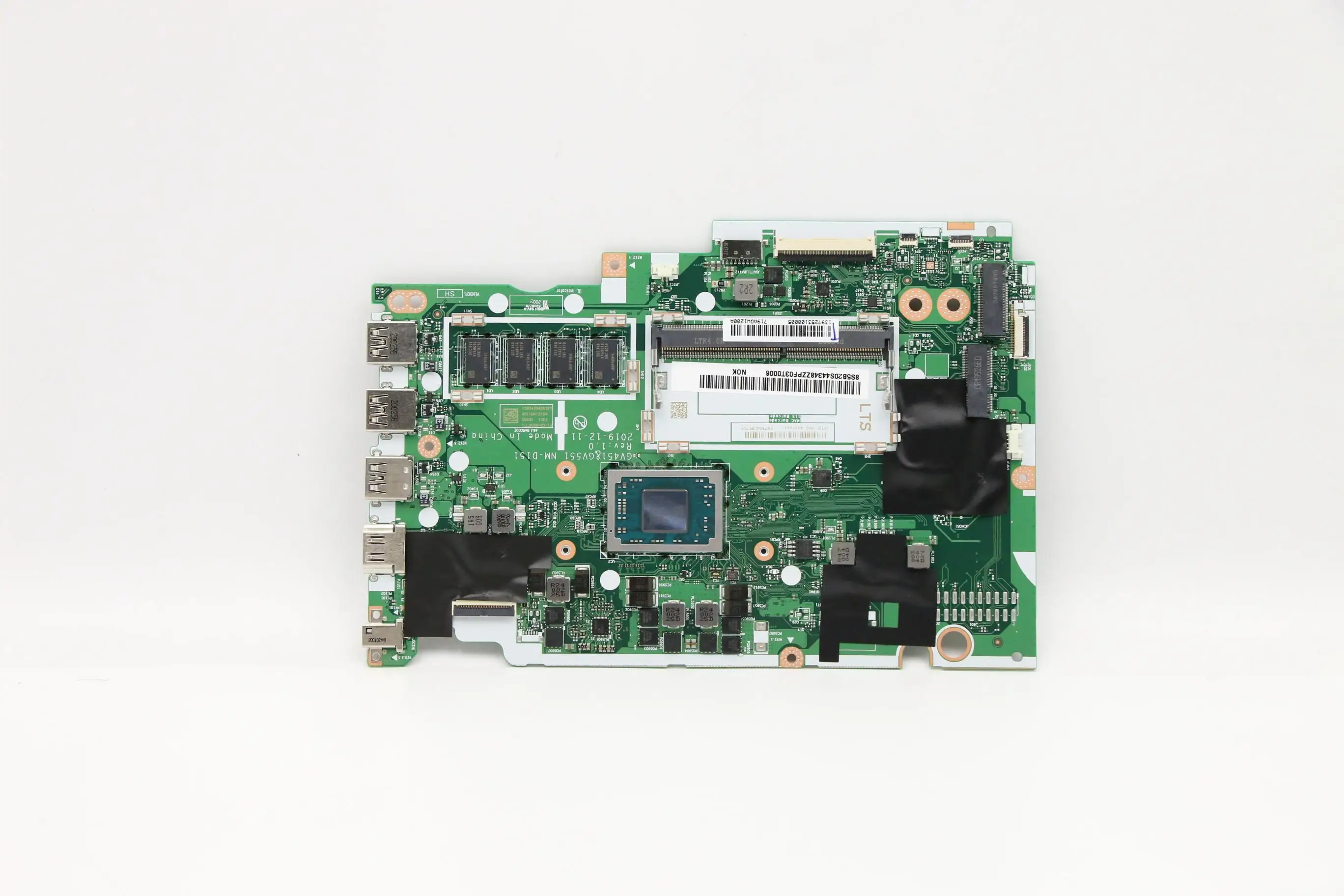 For Lenovo V14-ADA V15-ADA   Laptop Motherboard.NM-D151/C511 Motherboard.With CPU R3/R5/R7.RAM 4G 100% test