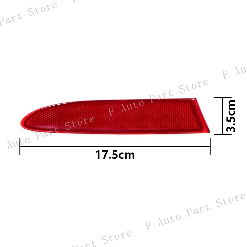 For BMW X3 F25 2011 2012 2013 Car Rear Bumper Brake Light SHell Tail Turn Signal Reflector Fog Lamp Cover