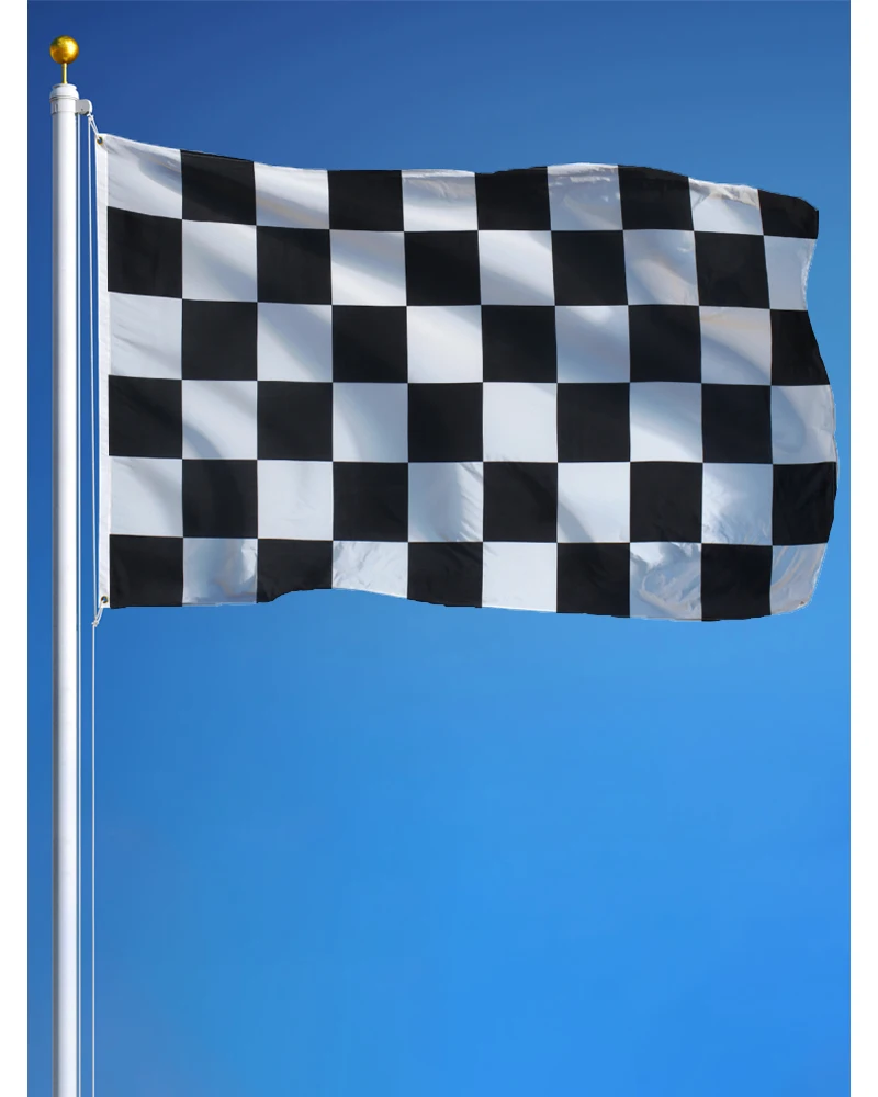 60x90cm 90x150cm Checkered Flag Banner Tapestry