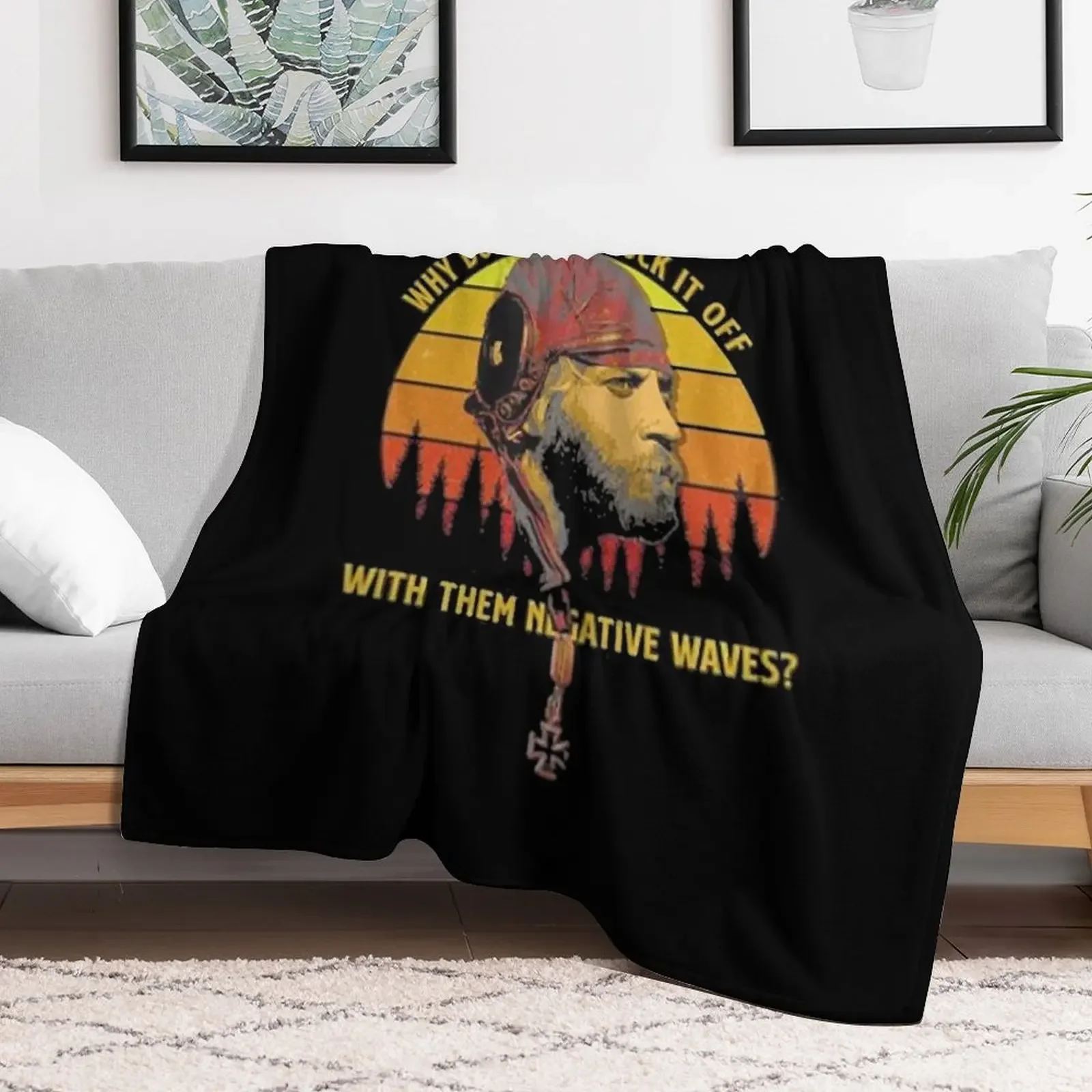 Sergeant Oddball Relaxed Fit T-Shirt Throw Blanket Luxurious Soft Fuzzy Blanket for Sofa Bed