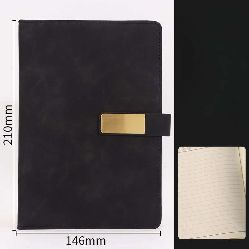 دفتر ملاحظات للأعمال الممتاز - مجلة أنيقة، مثالي لملاحظات الاجتماعات المكتبية، وتسريلات العمل والسفر التجاري