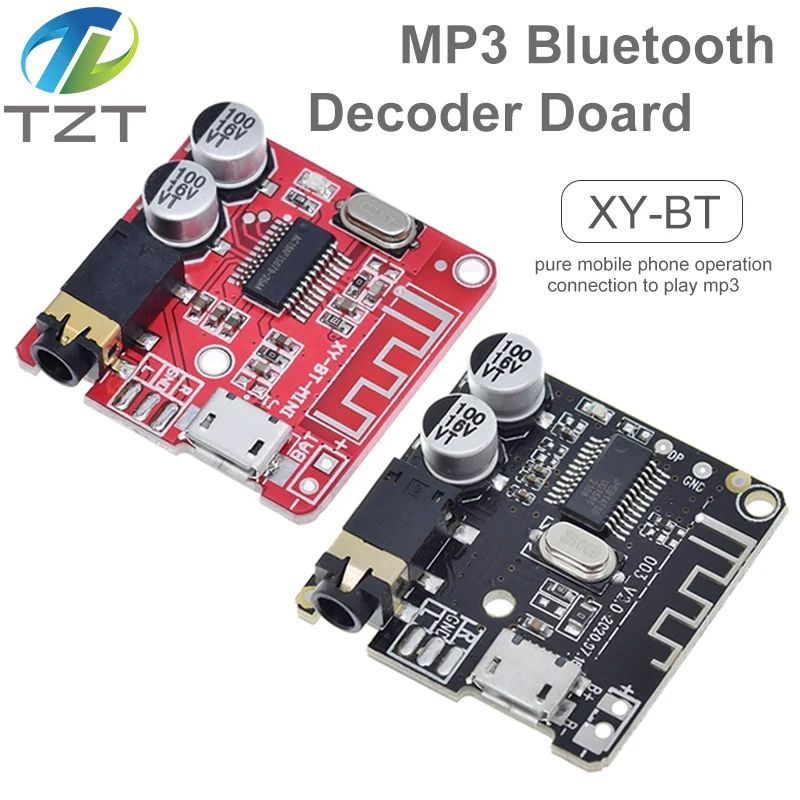 MP3 Bluetooth Decoder Board Lossless Car Speaker Audio amplifier board Modified Bluetooth 5.0 circuit stereo receiver module 5V