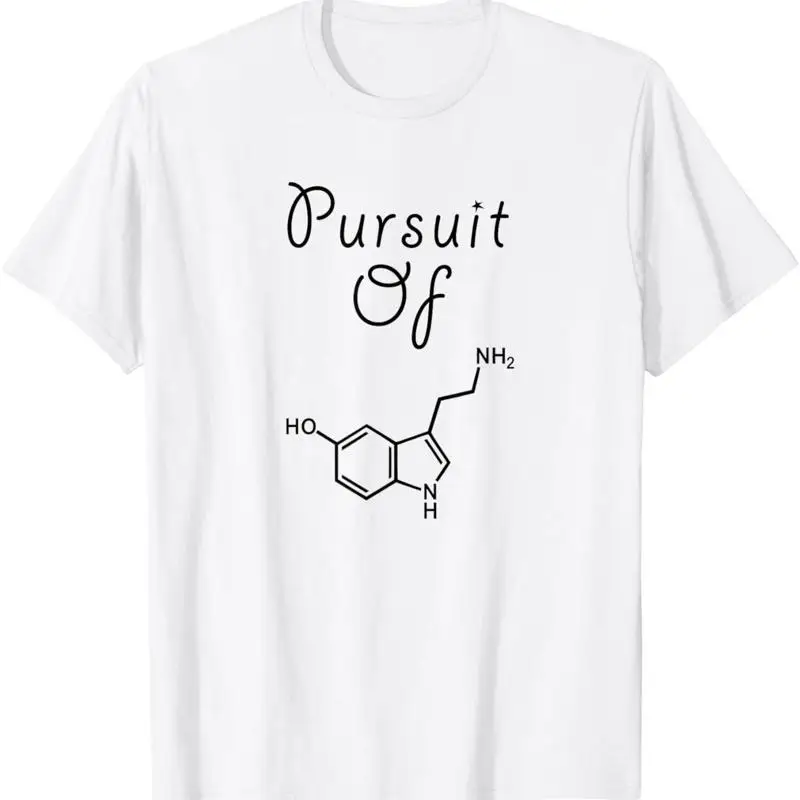 

Pursuit Of Happiness T Shirt Chemical Structure Seratonin