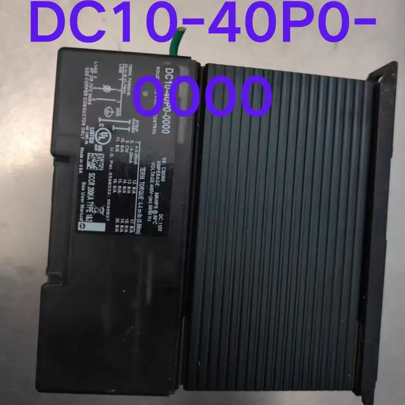 Second-hand test OK Solid state controller DC10-40P0-0000